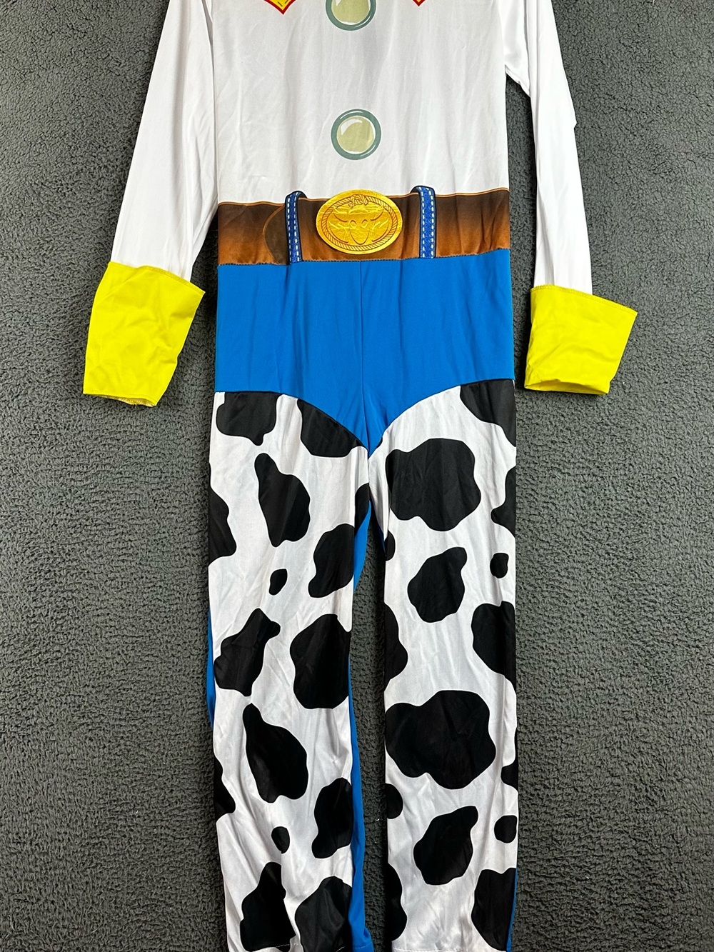 Disney Toy Story Jessie Costume Womens Large 12-14 Jumpsuit Disguise 11374E
